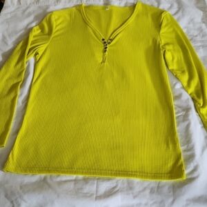 Vibrant Yellow Women's Top